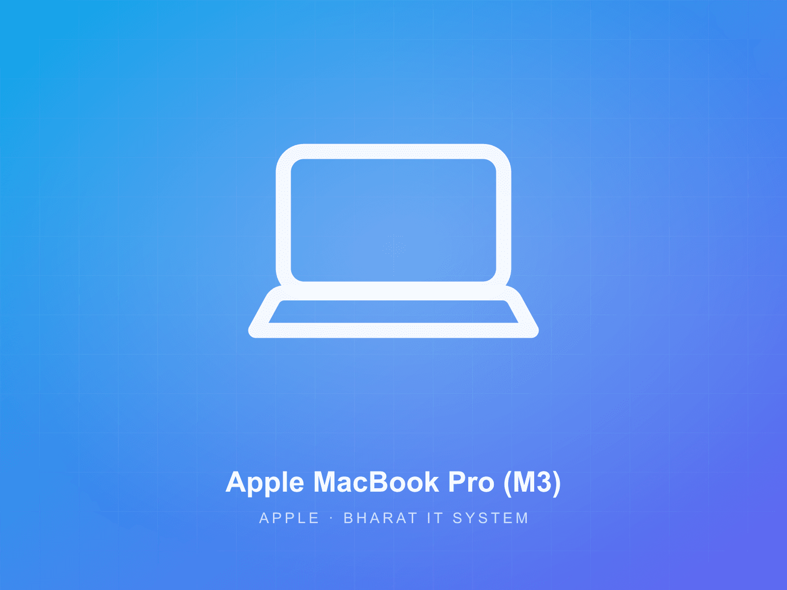 Apple MacBook Pro (M3) available for rent from Bharat IT System