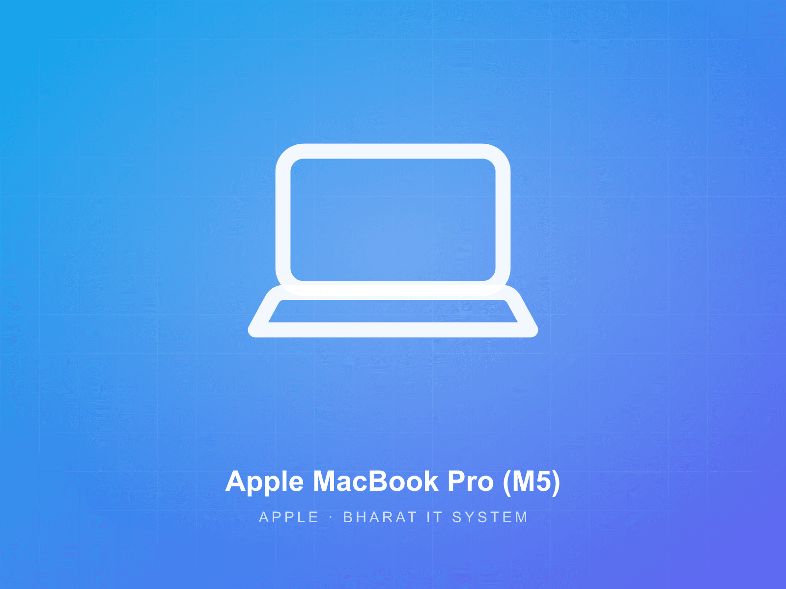 Apple MacBook Pro (M5) available for rent from Bharat IT System
