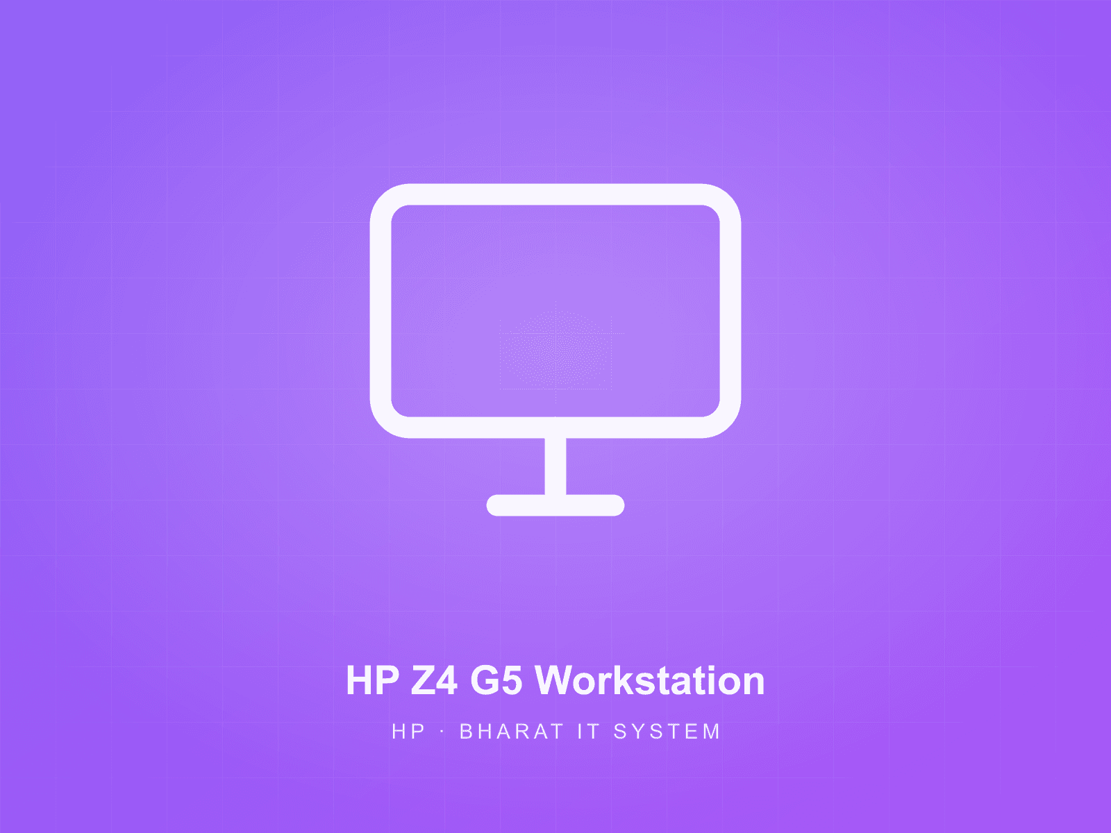 HP Z4 G5 Workstation available for rent from Bharat IT System