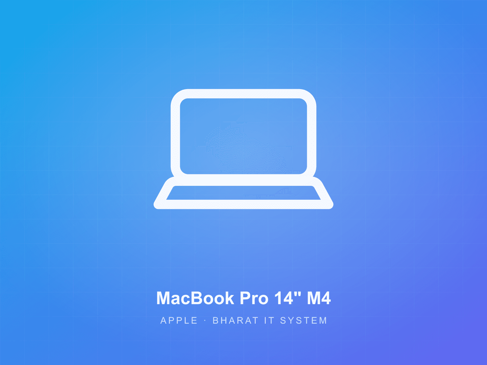 MacBook Pro 14" M4 available for rent from Bharat IT System